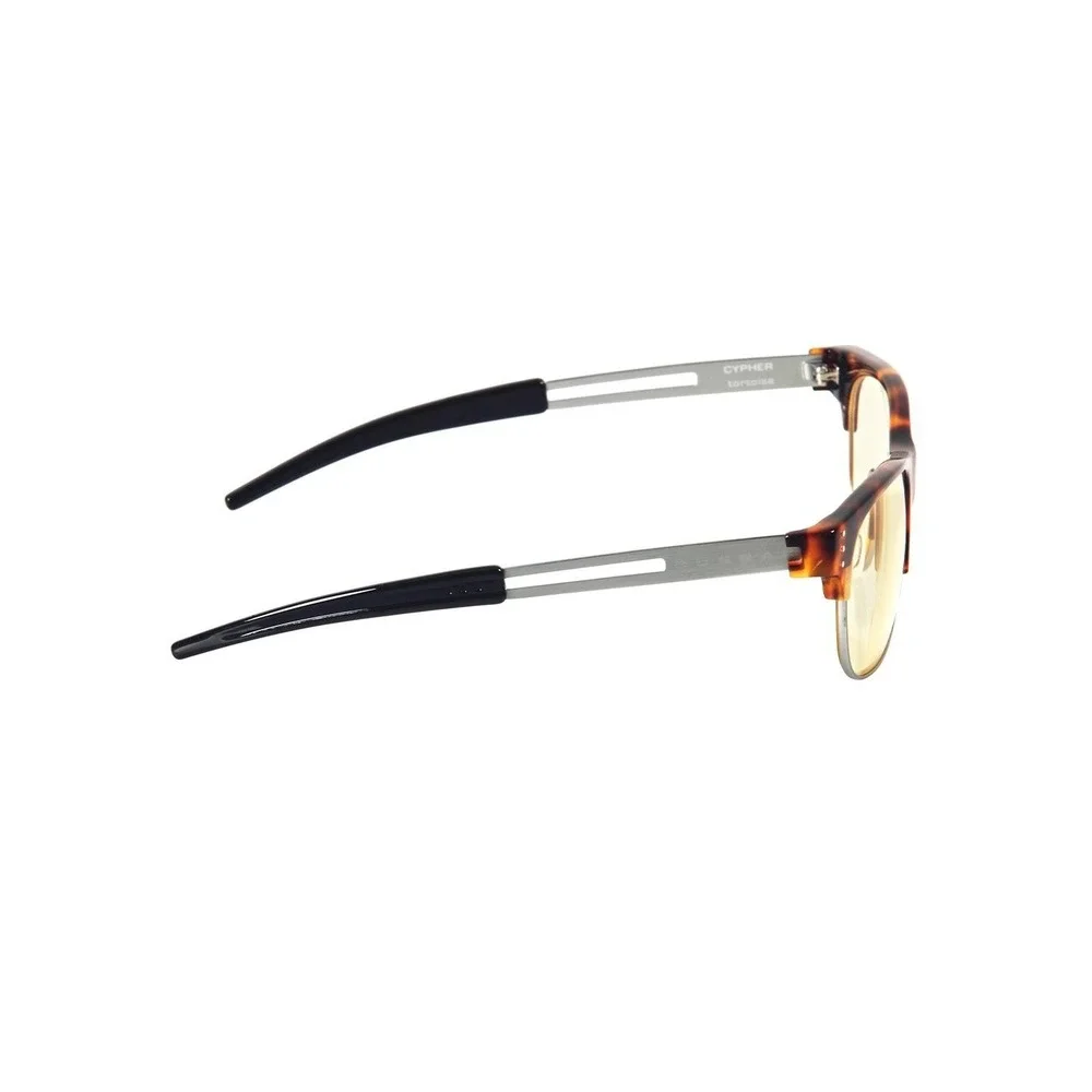 GUNNAR Gaming & Computer Eyewear Cypher Tortoise Amber Tint Blue Light Block